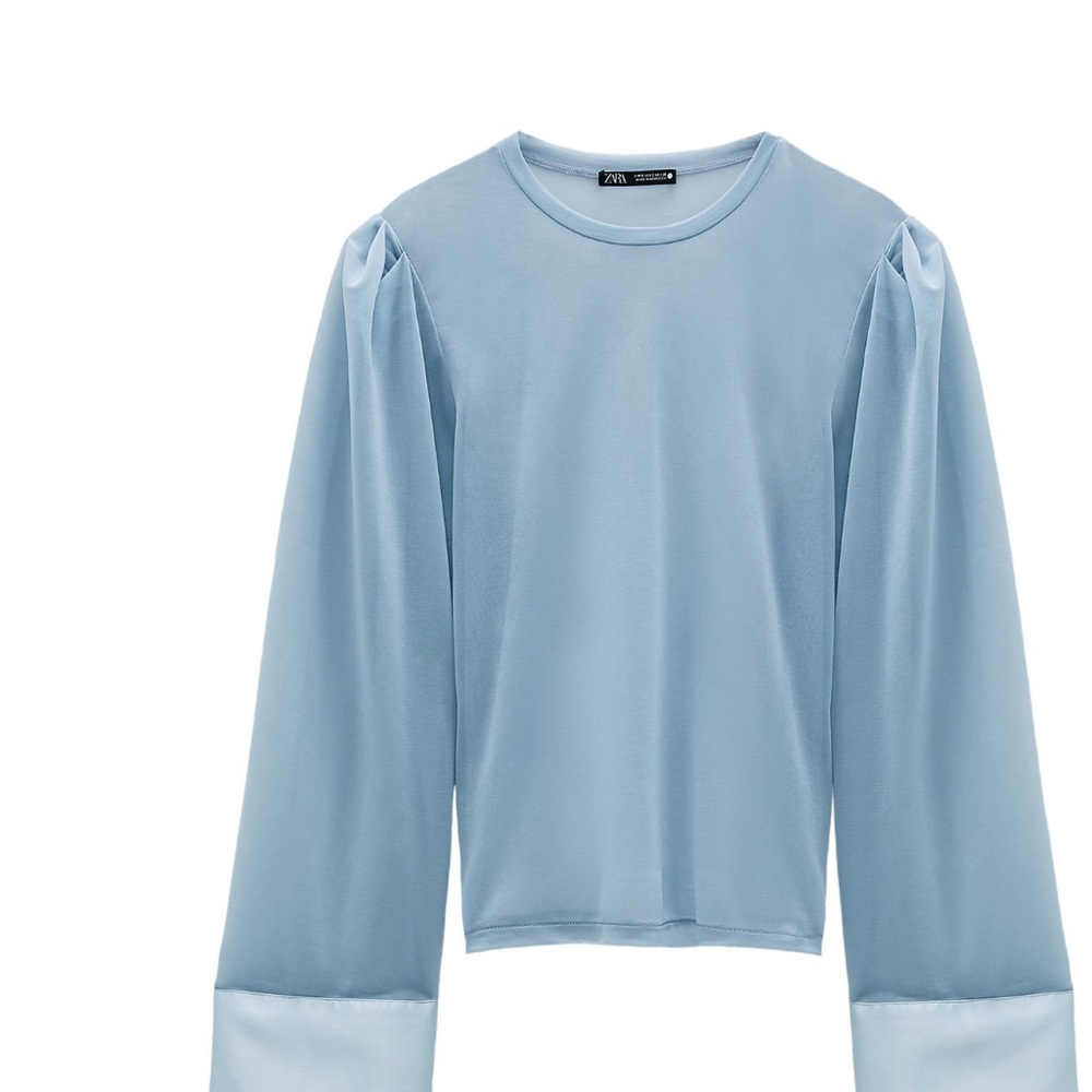 Elegant Blue Women's Top
